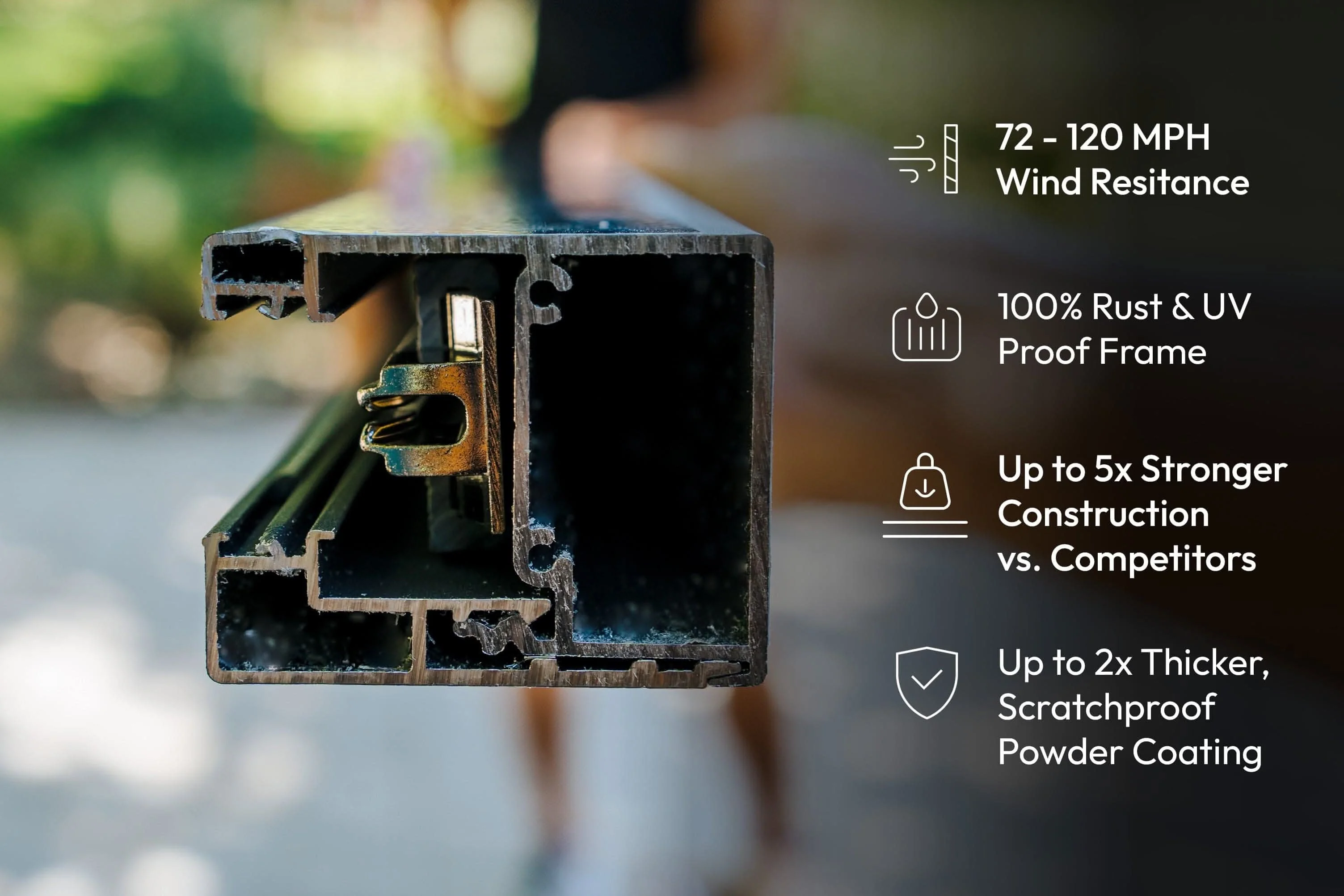 Hansø Aluminum Pergola Kit (B) - Image 12