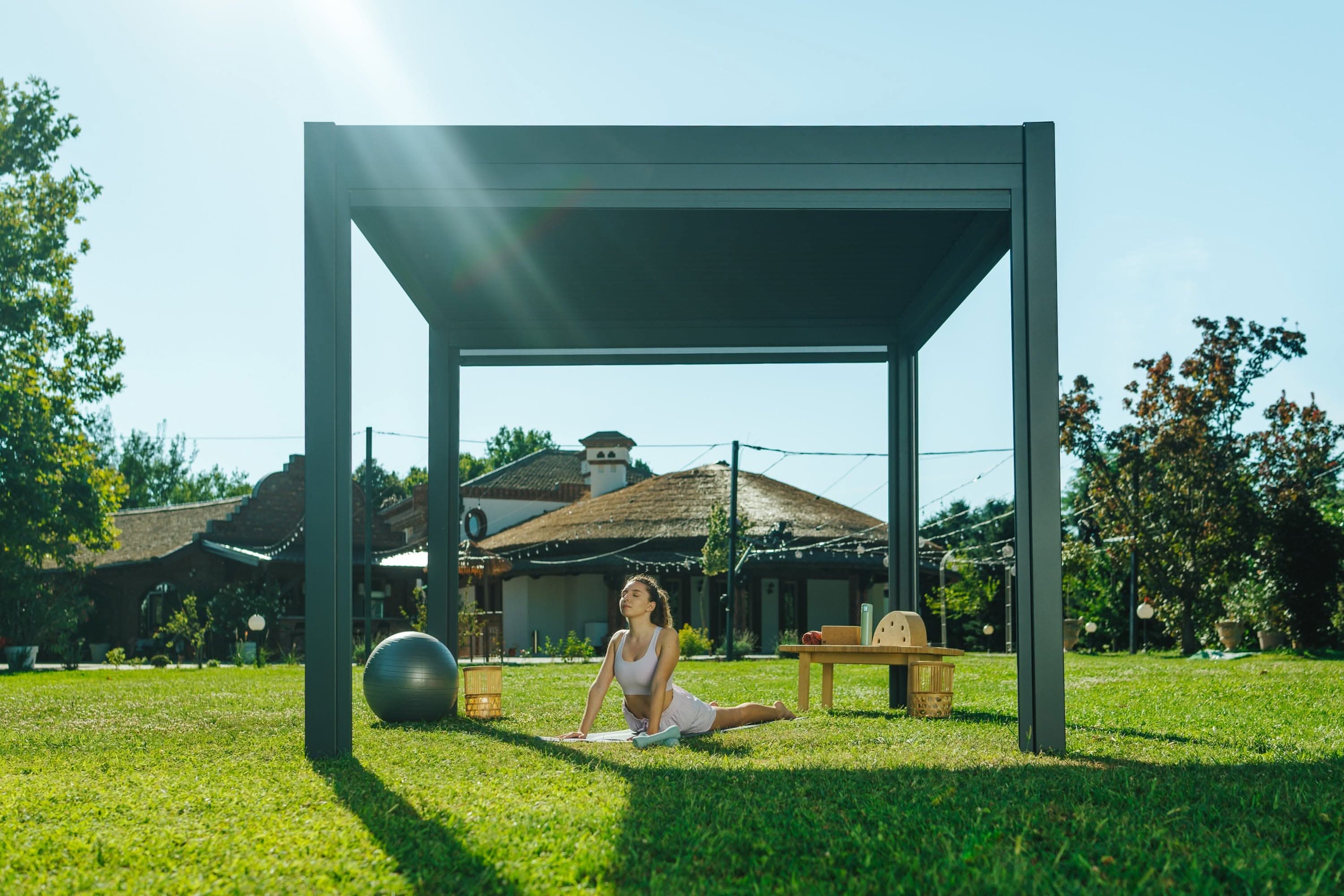 Hansø Aluminum Pergola Kit (B) - Image 13