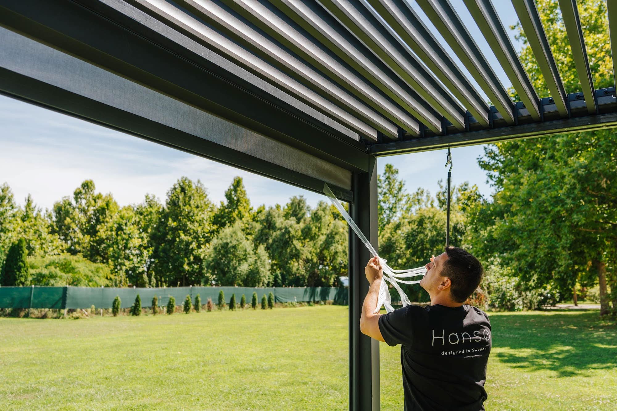 Hansø Aluminum Pergola Kit (B) - Image 14
