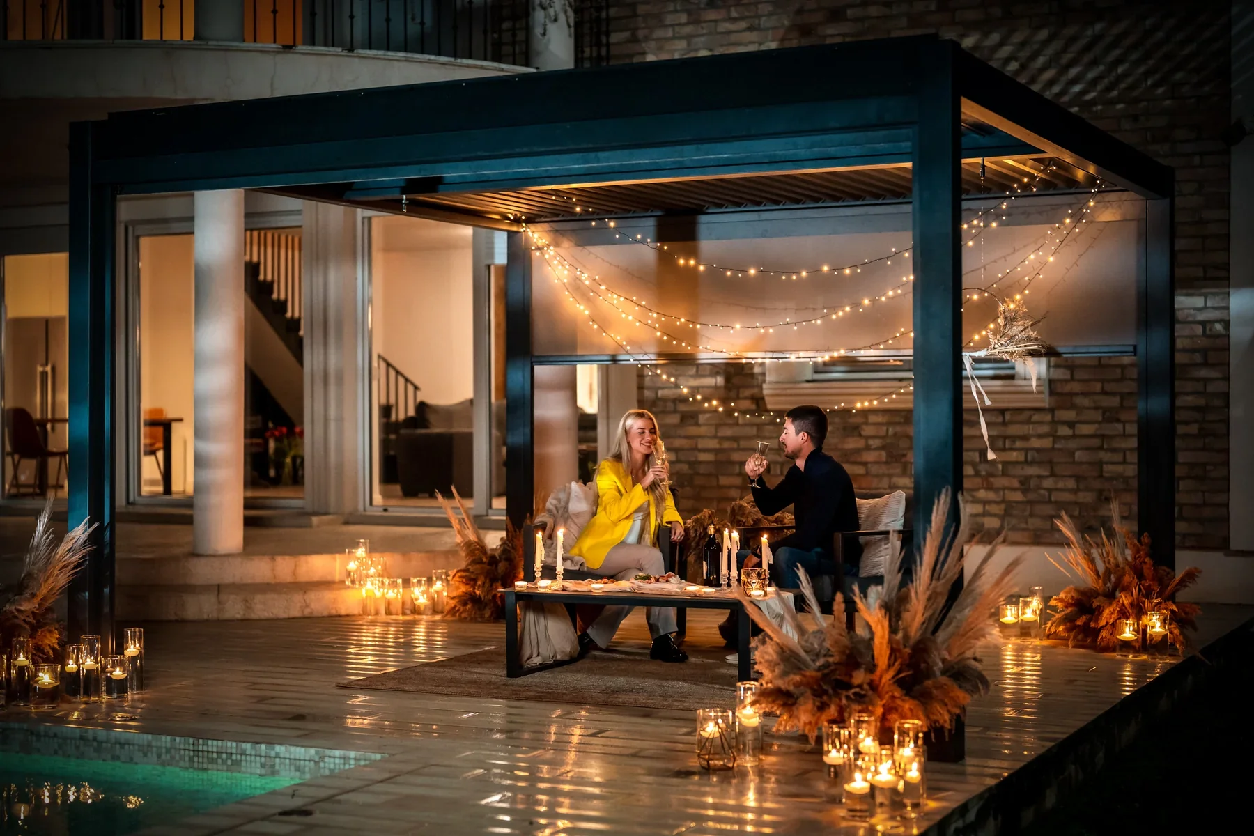 Hansø Aluminum Pergola Kit (B) - Image 4