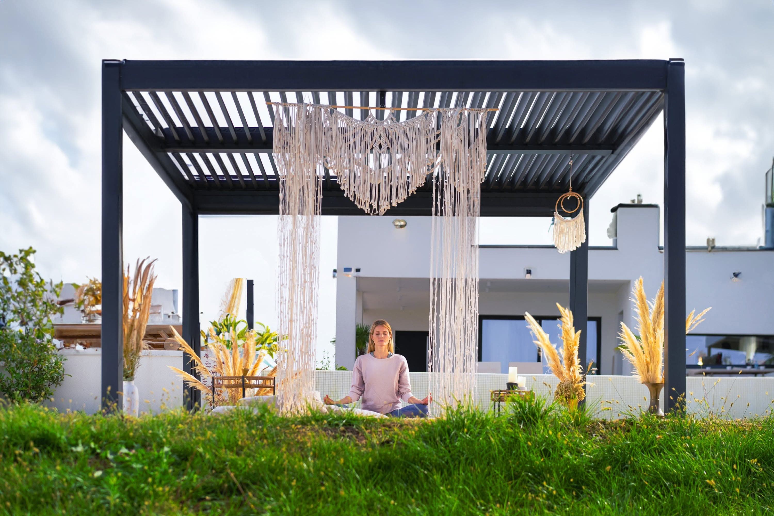 Hansø Aluminum Pergola Kit (B) - Image 8