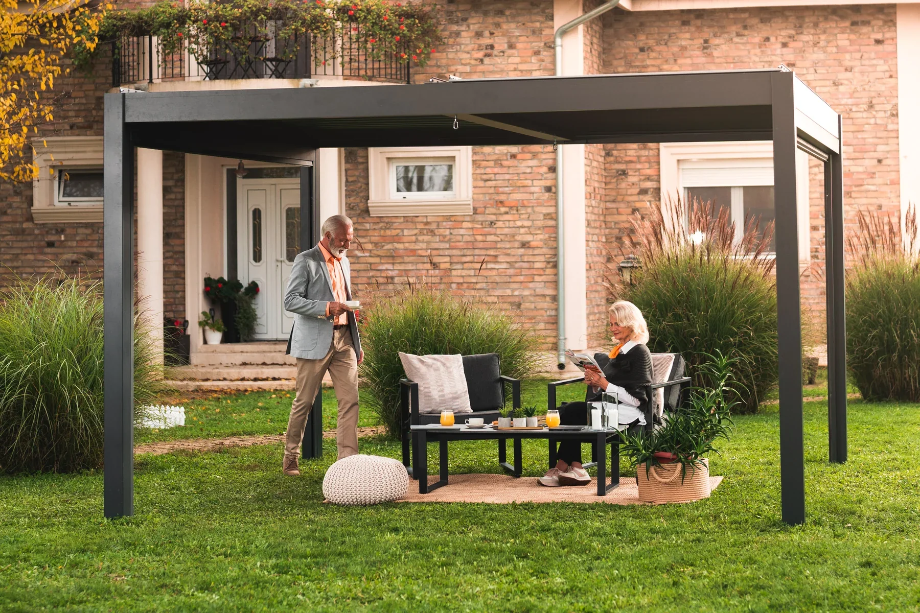 Hansø Aluminum Pergola Kit (B) - Image 9